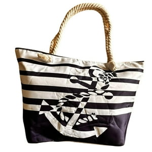 Auckland Outdoor - Bolso Playa Con Cierre Ancla Azul