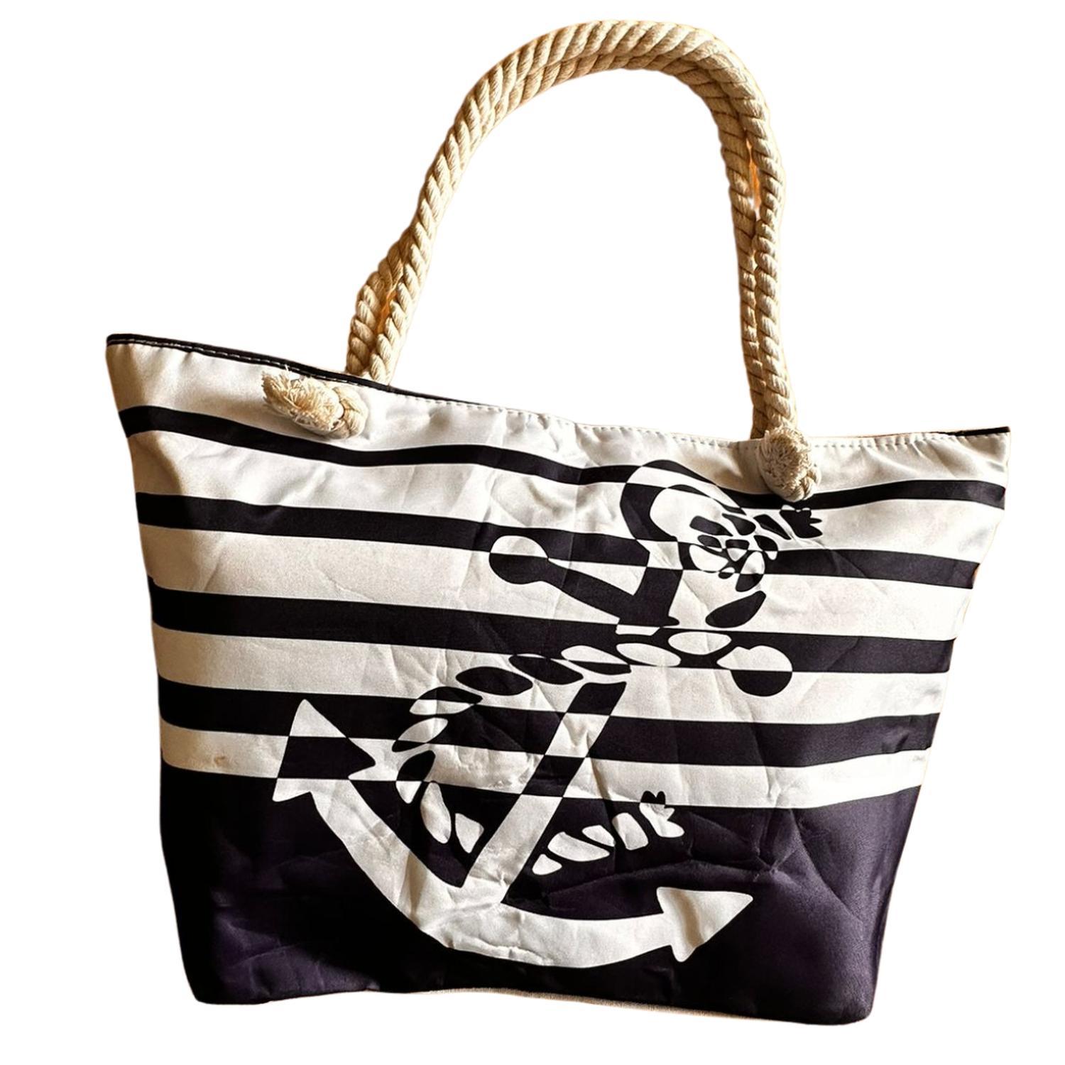 Auckland Outdoor - Bolso Playa Con Cierre Ancla Azul