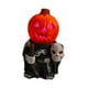 thumbnail image 2 of Estatua De Caballero Calabaza Coleccionable, Decoración De Halloween Para Estante, Porche, Interior, 14 Cm X 9 Cm X 6 Cm, 2 of 3
