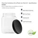 thumbnail image 4 of Frascos de plástico para almacenamiento CLEARVIEW CONTAINERS 1.9 L (paquete de 2, negro), 4 of 6