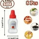 thumbnail image 4 of 8pcs, Mini Ketchup Bottles, Condiment Squeeze Bottle, Plastic Portable Containers Bottle For Adults Office Lunchbox Picnic, Squeeze Bottles For Oil Soy Sauce Honey Salad Dressing, 25ml/0.87oz, 4 of 4