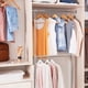 thumbnail image 4 of Barra de armario colgante ajustable DecoBrothers Chrome, 4 of 8