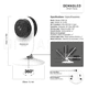 thumbnail image 2 of Cámara de Seguridad Hd 720p Smart Wifi Interior con Audio, 2 of 3