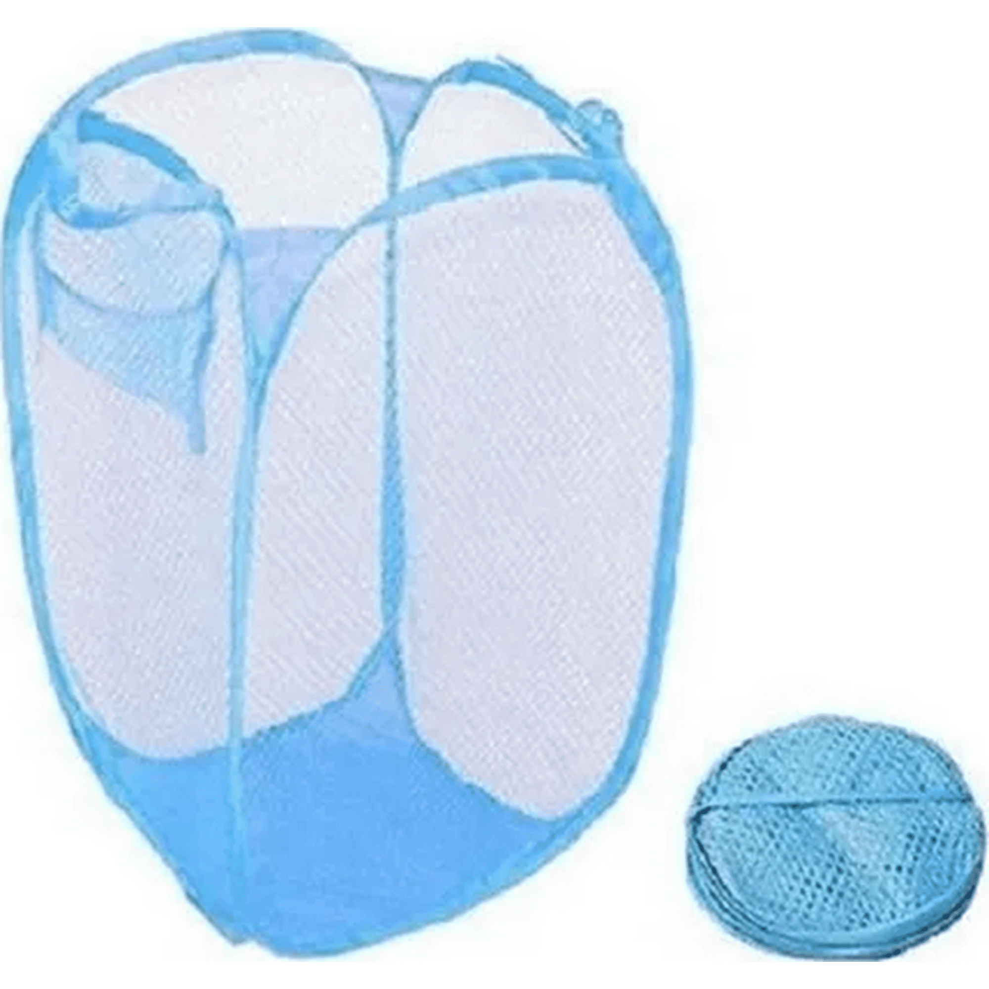 Genérico - Canasto Malla Ropa Plegable Lavandería