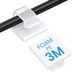thumbnail image 1 of Clips de cable TEZOP 30 piezas organizador transparente, 1 of 7