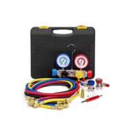 Tomasstore - Kit Manómetro Carga Aire Acondicionado Profesional