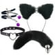 thumbnail image 1 of Sexy Fox Tail Anal Plug Cute Cat Ears Headbands Set Nipple Clip Neck Collar Metal Butt Plug Couple Cosplay For Adult Sex Toys, 1 of 3