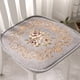 thumbnail image 1 of Xiao Hua Cojín para Silla de Comedor Estilo Farmhouse en Forma de U - Juego de 4 Piezas, Cojín Floral Vintage, Cierre Oculto, Cojín para Silla de Cocina y Oficina, 16.93 X 16.54 Pulgadas, Gris-a04, 1 of 4