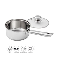 Cacerola Acero 14Cm (0.95 Litros) 2 Piezas  Haus