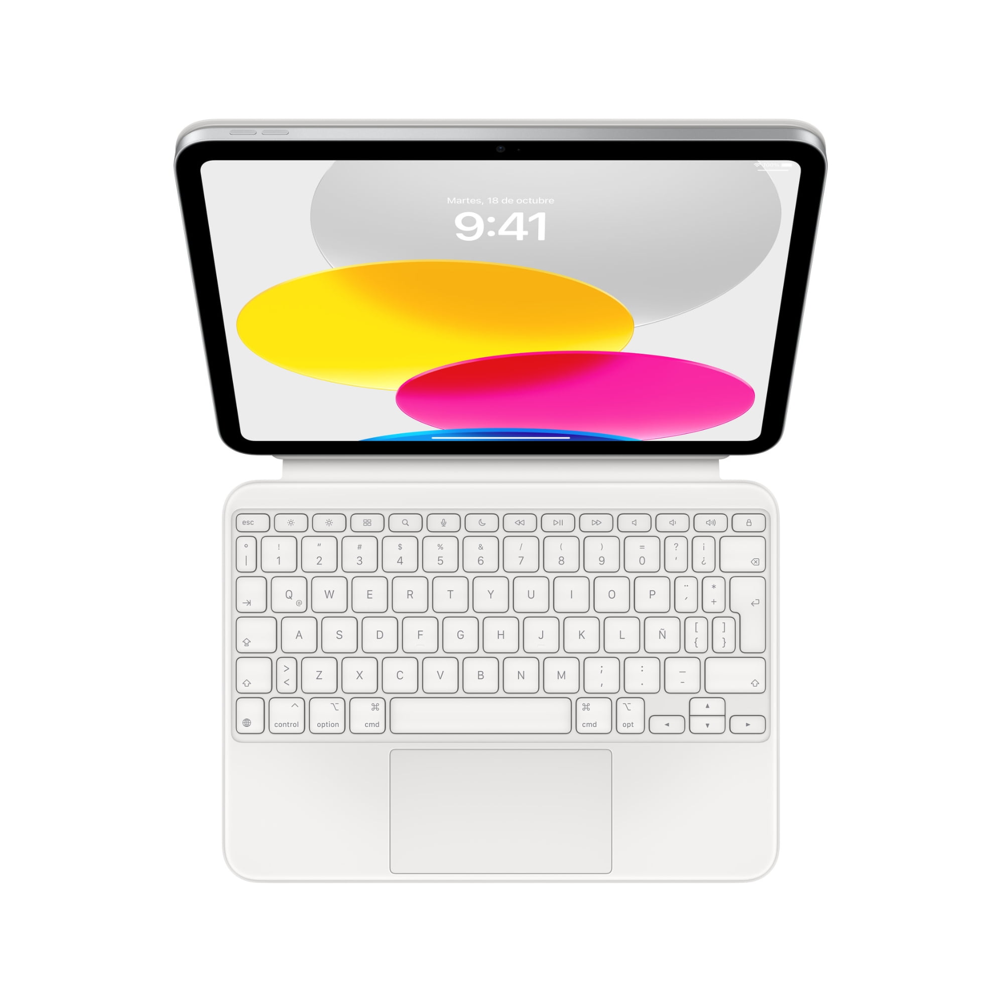 Apple - Magic Keyboard Folio For Ipad (a16) Español Latinoamerica