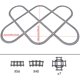 thumbnail image 3 of Set Extensian Rieles Tren 103 Piezas Compatible Marcas, 3 of 3