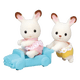 thumbnail image 2 of Epoch Sylvanian Families Chocolate Rabbit Twins 5420, 2 of 2