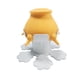 thumbnail image 3 of Cuenco De Leche Para Mascotas, Animales Pequeños, Boquillas Múltiples, Dispositivo De Alimentación De Leche Para Mascotas De Silicona, Base Plegable Amarilla, 3 of 5