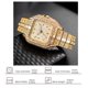 thumbnail image 2 of Reloj Glamoroso de Hombre con Pedrería - Esfera Grande Audaz, Movimiento de Cuarzo Premium, Accesorio de Pulsera Elegante para Creadores de Tendencias, 2 of 11