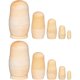 thumbnail image 1 of Chalyna 2 Sets Blank Russian Nesting Dolls Unfinished DIY Kit, 1 of 3