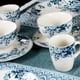 thumbnail image 4 of Juego de Vajilla Elama Blue Rose de 16 Piezas para 4 Personas, 4 of 8