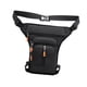 thumbnail image 3 of Bolsa de cintura para hombres bolso de la pierna de la pierna de la pierna de la pierna múltiple bolso de hombro multipropósito de muslo para montar d Cremallera media negra, 3 of 5