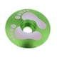 thumbnail image 4 of Bicicleta De Aleación De Aluminio Threadless Stem Headset Top Cap Cover Green Foot, 4 of 5
