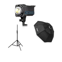 Kit Cañón Led Puluz 150W + Softbox 95Cm Y Atril Godox