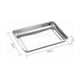 thumbnail image 5 of Budinera Acero Inoxidable Gastronómica Rectangular 60x40x7cm, 5 of 5