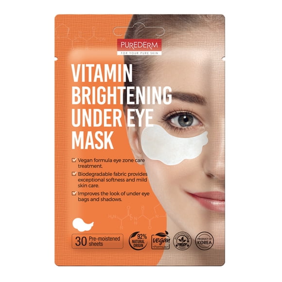 Parches de Ojos Iluminadores con Vitamina