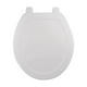 thumbnail image 2 of Tapa Baño WC Asiento Inodoro Redondo Universal 42x39x4 CM Blanco, 2 of 3