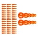 thumbnail image 4 of Kit De 50 Uds De Cuentas De Pesca Apiladas, Se?uelos De Pesca, Aparejos Para Perca, Trucha, Leucomas, Naranja, 4 of 5