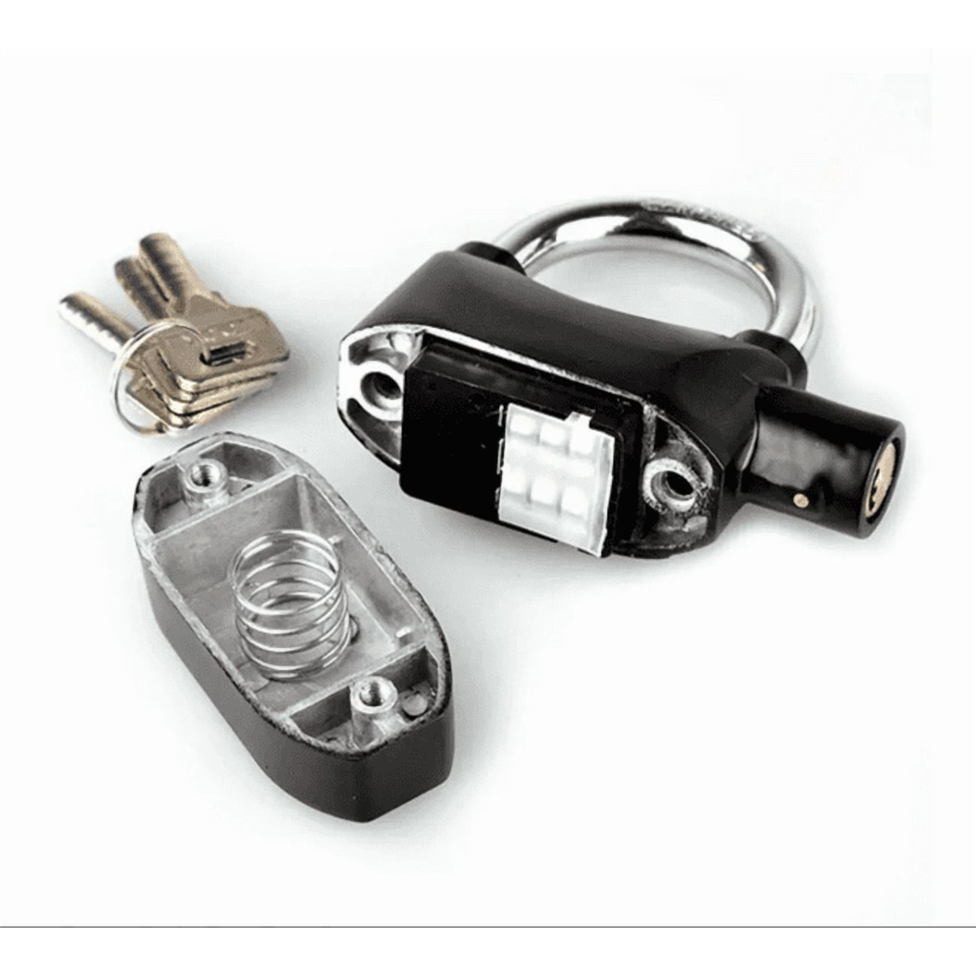 Genérico - Candado Alarma Para Moto, Bicicleta, Casa Comercial 110db + Pila