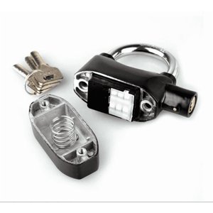 Genérico - Candado Alarma Para Moto, Bicicleta, Casa Comercial 110Db + Pila