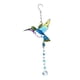 thumbnail image 1 of Rainbow Maker Crystal Prism Colgante Colgante Decoración Colibrí, 1 of 5