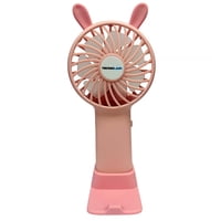 Tecnolab - Mini Ventilador De Mano Diseño Conejo Recargable - Ps
