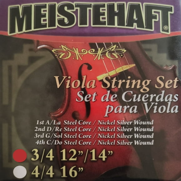 Set de cuerdas para viola 3/4 Meistehaft 082GAC7871