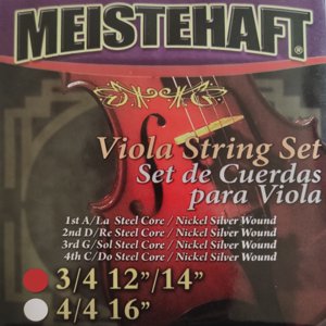 Set De Cuerdas Para Viola 3/4 Meistehaft 082Gac7871