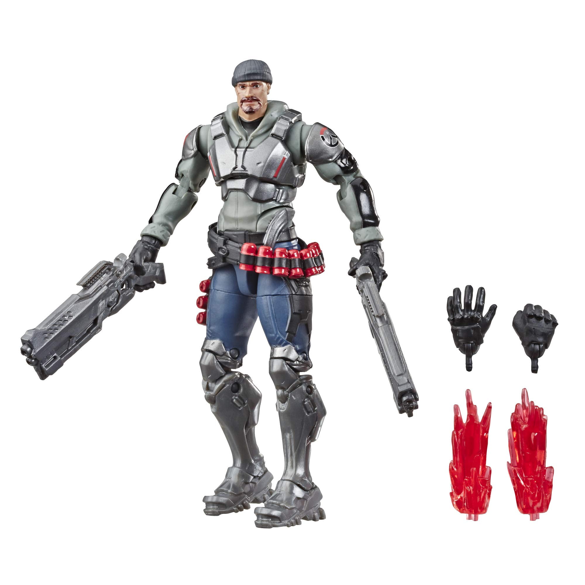 Figura De Acción Hasbro Toys Overwatch Ultimates Blackwatch Reyes