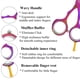 thumbnail image 3 of Juego de tijeras para cortar el cabello de 5,5 pulgadas, tijeras para entresacar y texturizar el cabello para peluquería o uso doméstico., 3 of 5