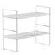 thumbnail image 1 of Estante para gabinete jkxoo 42‑69 cm blanco (2 unidades), 1 of 6