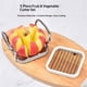 thumbnail image 2 of Cortador de Papas Xusx111 5 en 1 Acero Inoxidable, 2 of 3