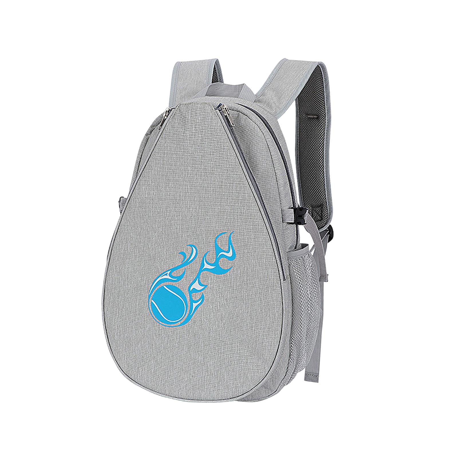 Magideal - Bolsa De Tenis, Mochila De Tenis, Bolsa Deportiva Multifuncional, Bolsa De Raqueta De Gran Capacidad Para Raqueta De Tenis/raqueta De Bádminton , Gris