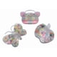 thumbnail image 1 of Conjunto De Pulseras De Cuentas De Oso, Mariposa Y Manzana Multicolor, 1 of 6