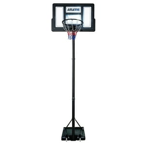Aro De Básquetball Atletis Ajustable 1.35M A 3.05M Negro