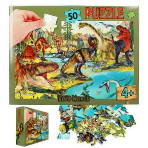 Tienda Lillifee - Dino World Puzzle De 50 Piezas - Para Los Pequenos Fans De Los Dinos