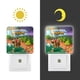 thumbnail image 3 of Angry Birds: Isla Misteriosa Luz nocturna LED con sensor de anochecer a amanecer para dormitorio, baño, pasillo, escaleras - Lámpara LED nocturna de enchufe, 0.5W - 1 pieza, 3 of 6