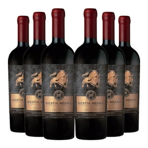 Bestias Wines - 6 Vinos Bestia Negra Family Reserve Cabernet Sauvignon, 750 Ml, 14.5%