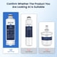 thumbnail image 3 of Filtros de agua para refrigerador GLACIER FRESH DA97-17376B (paquete de 3), 3 of 9