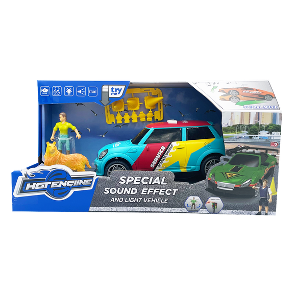 Auto Mini Deportivo con Efectos, Luz y Sonido Magnetics