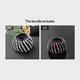 thumbnail image 1 of 1pc Elegant Rhinestone Hair Clip for Bun Making and Ponytail Styling, 1 of 5