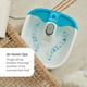 thumbnail image 4 of Foot Spa Homedics Bubble Mate Toe Touch Controlled con calor, 4 of 7