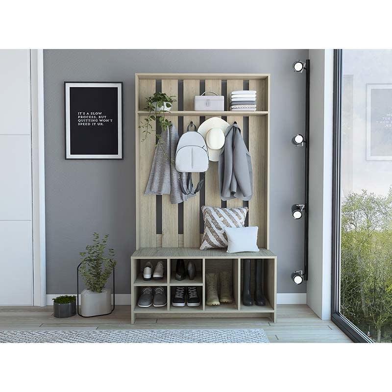 Tuhome - Recibidor Mueble Beijing - Rovere