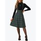 thumbnail image 1 of INSPIRE CHIC Vestido de Cuadros para Mujer de Navidad Tartan Pinafore Falda con Tirantes XS Verde, 1 of 6