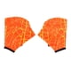thumbnail image 4 of Guantes De Natación Con Muñequera Ajustable Fitness Acuático Buceo Aleta De Mano Naranja S, 4 of 5